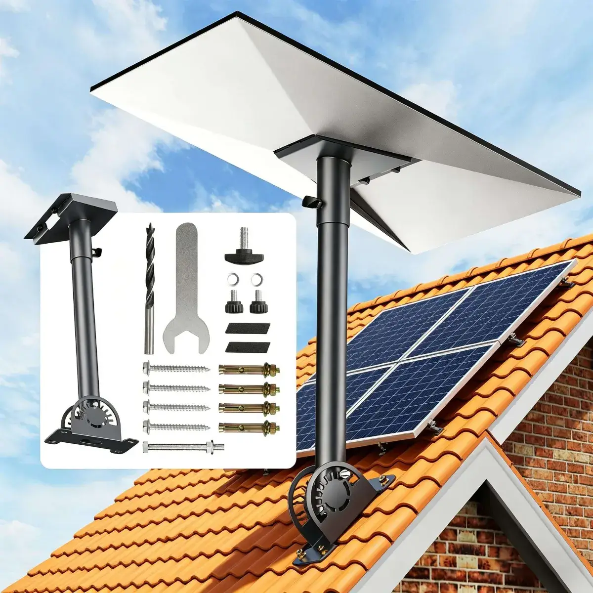 Starlink Gen3 Manganese Steel Roof Mount Main Product View